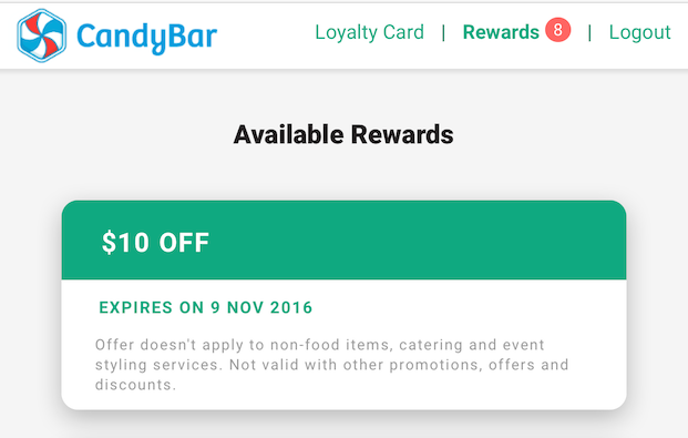 New Feature: Reward Terms & Conditions
