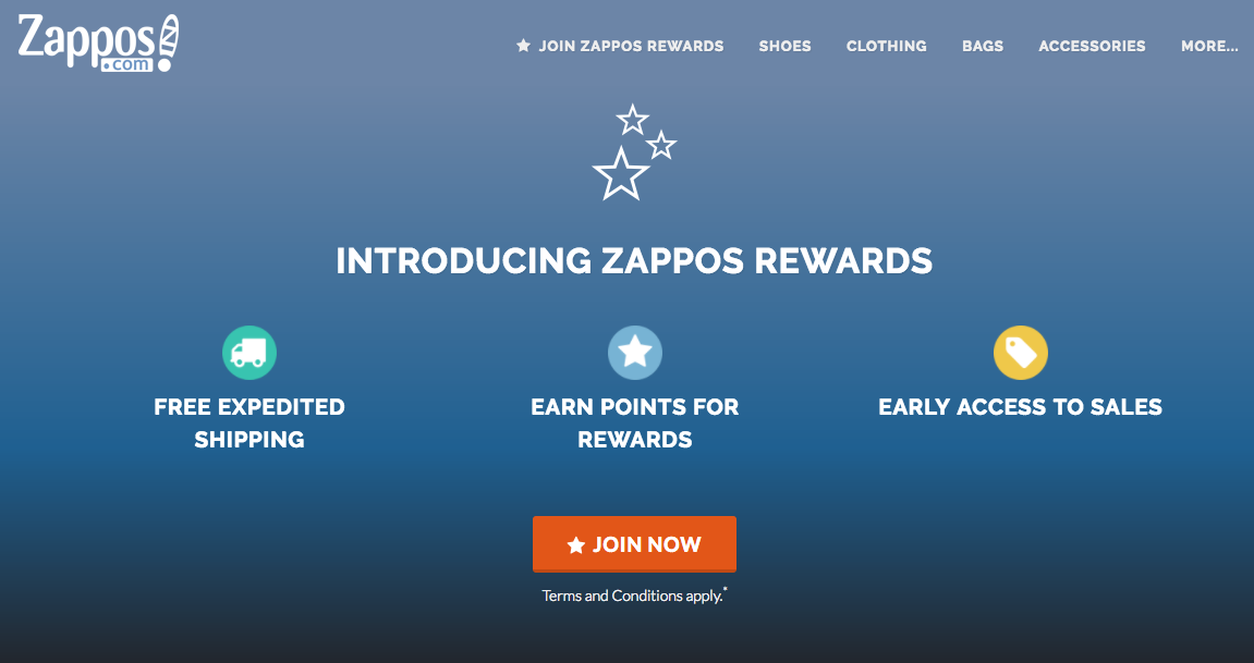 zappos customer loyalty program