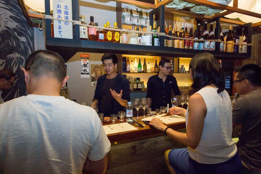 mario cofounder of shukuu izakaya sake bar 