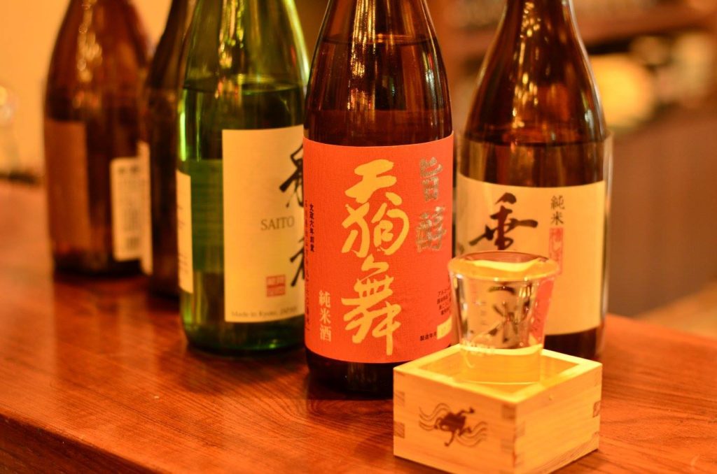 sake options at shukuu izakaya - candybar merchant stories educational selling