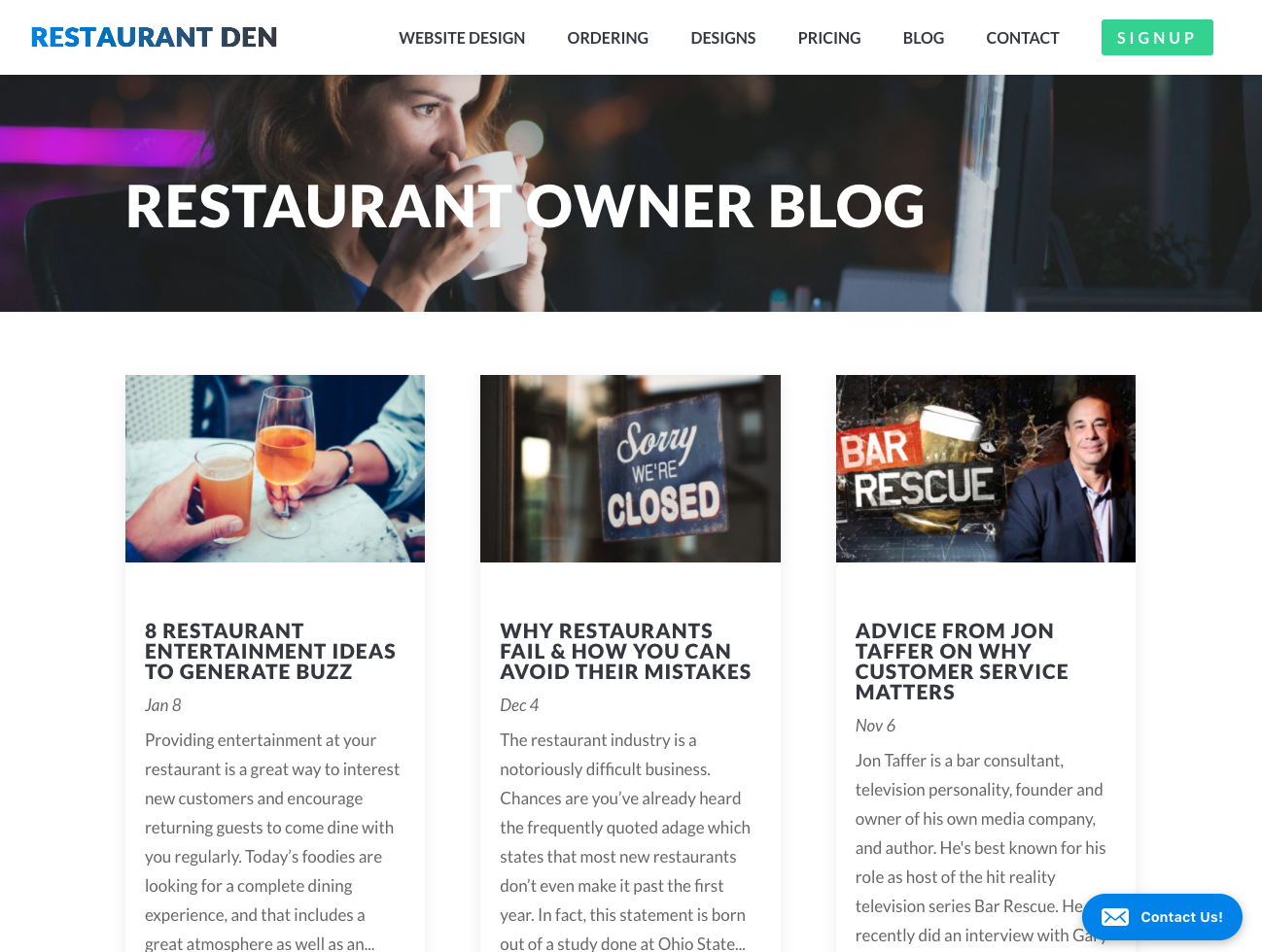 33 Of The Best Restaurant Blogs to Read For Anyone in F&B | CandyBar.co ...