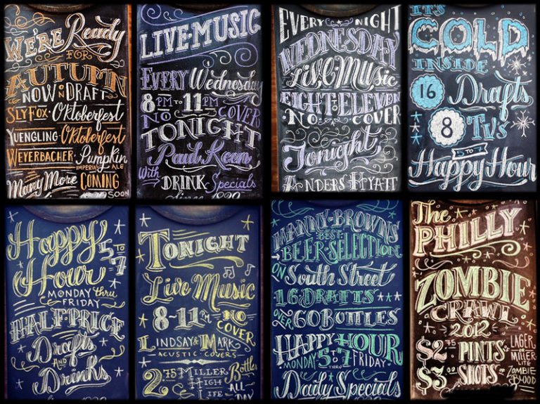 11 Beautiful Chalkboard Menu Examples From Cafes, Restaurants and More