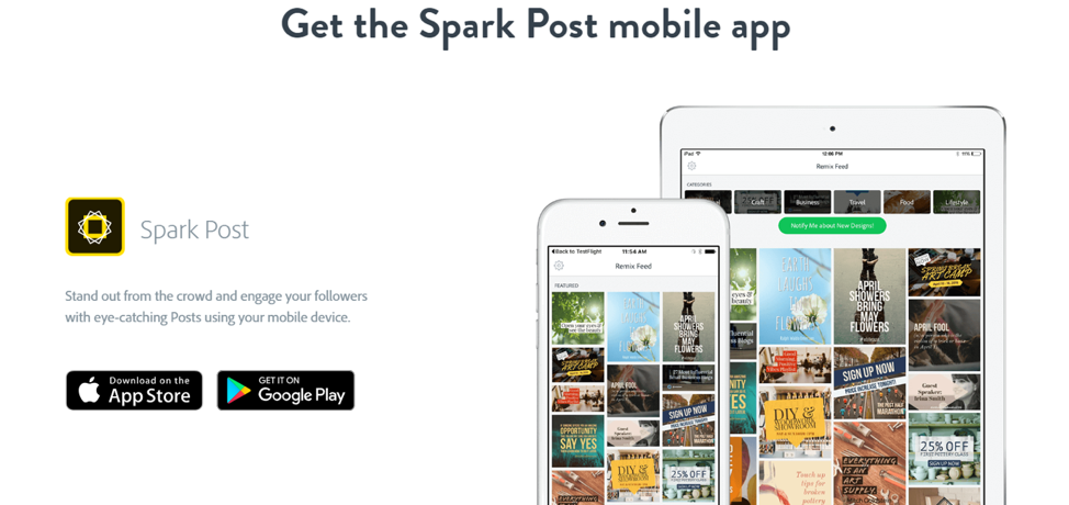 Adobe Spark App