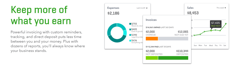 Quickbooks Features