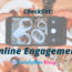 checklist for online engagement - candybar fnb blog