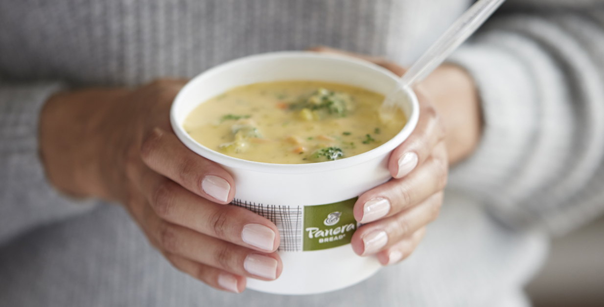 panera loyalty program - freebie soup