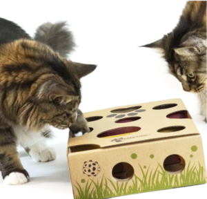 Christmas ideas for cats - cat maze treat dispenser