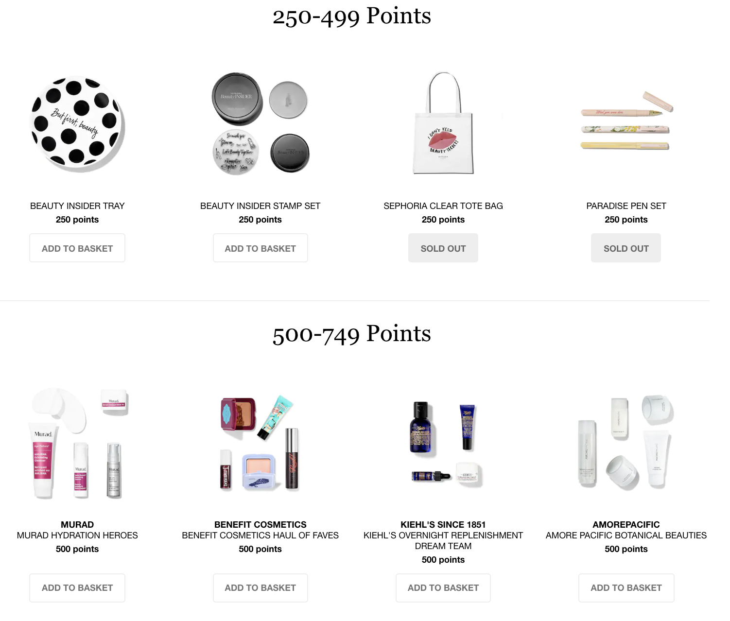 Examples of customer loyalty: Sephora Beauty Insider - LoyaltyLion