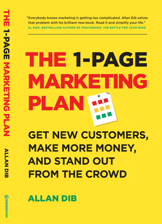 best small business books - one page marketing plan - allan dib