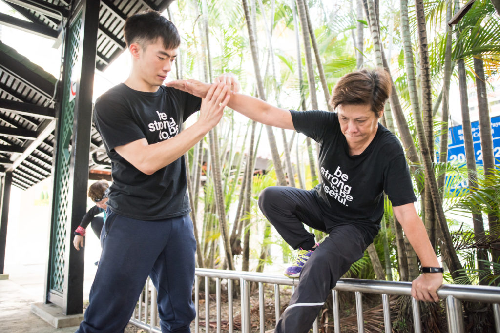 shie boon move academy phoenix class parkour aunties