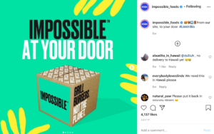 Impossible Foods tied up with ordering solution Cheetah — food delivery websites