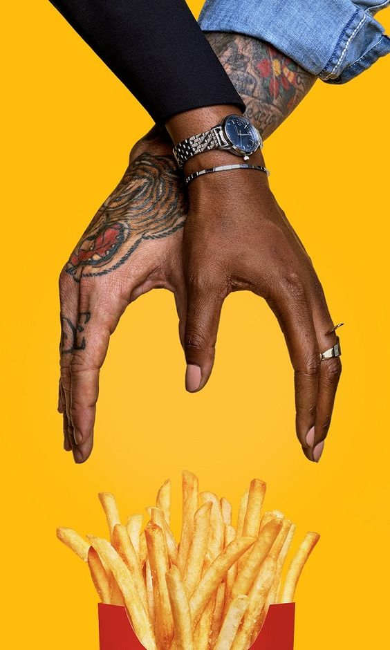 best restaurant ads mcdonalds diversity share love fries