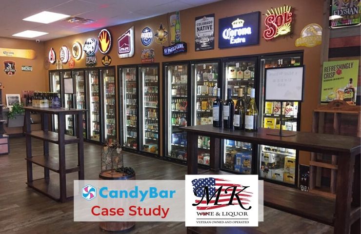 candybar loyalty case study mk wine liquor retail veteran owned